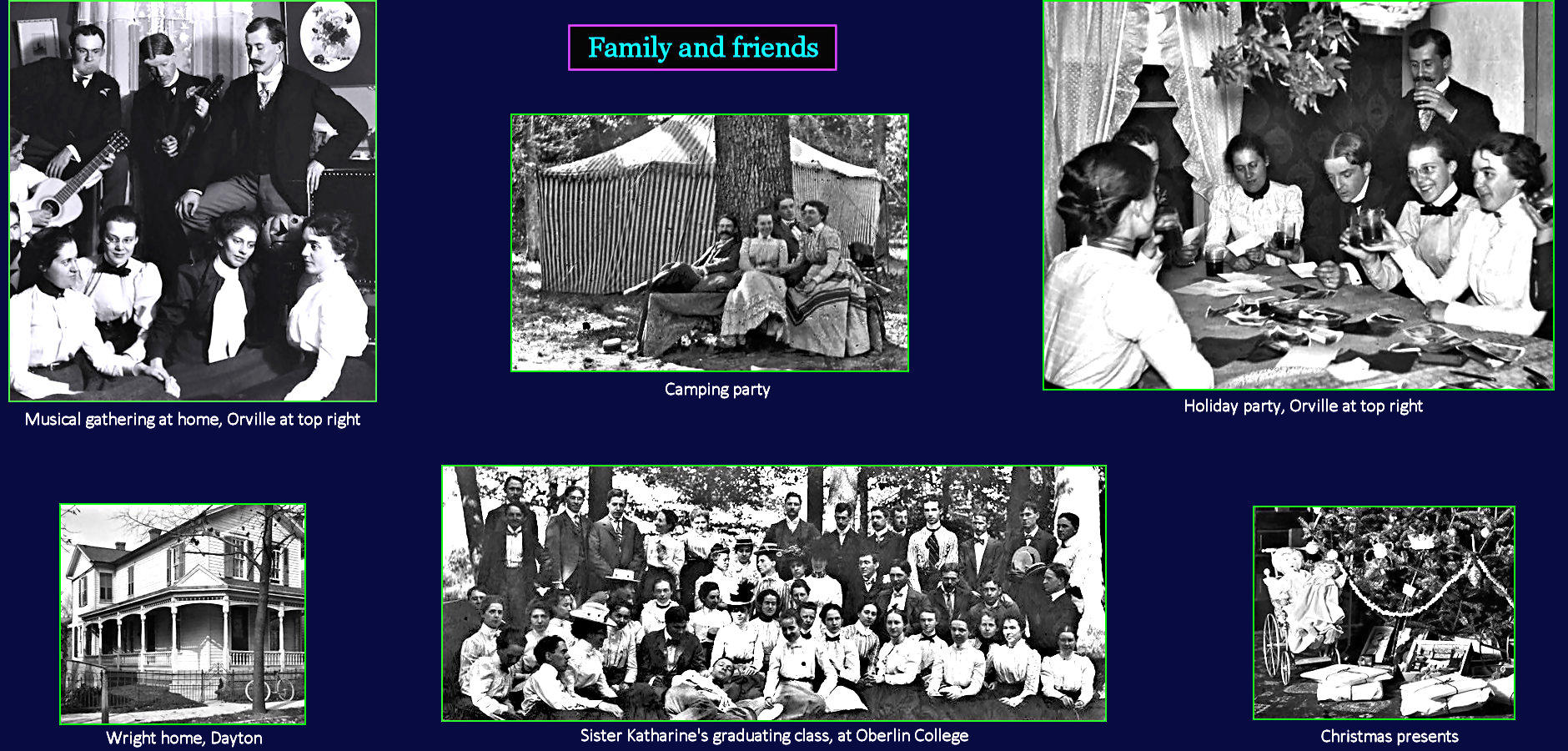 Wright Brothers and friends